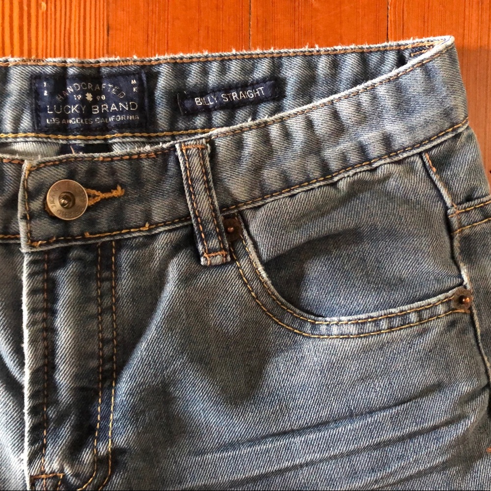 Lucky Brand Stitch Pattern Jeans